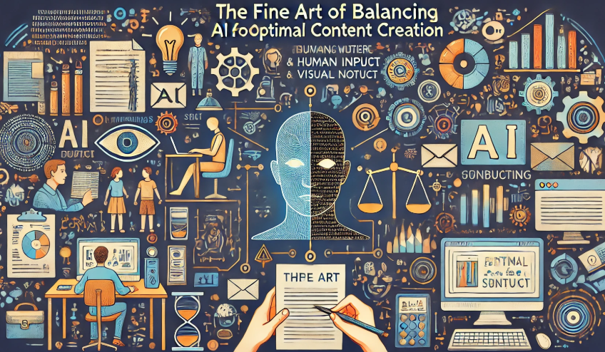 The Fine Art of Balancing AI and Human Input for Optimal Content Creation