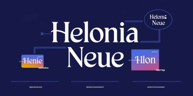 Helonia Neue – The Evolution of a Typeface for the Digital Age!