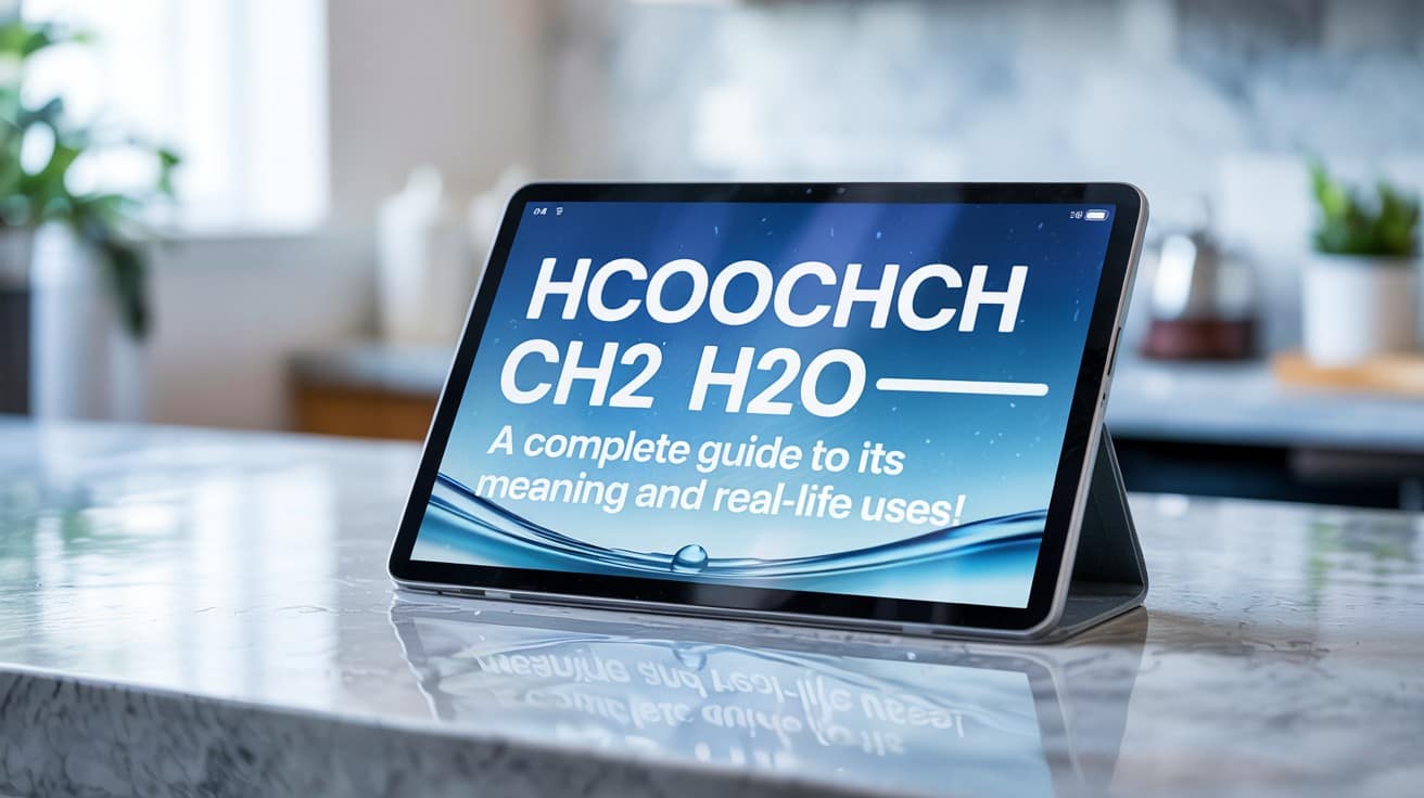 hcooch ch2 h2o – A Complete Guide to Its Meaning and Real-Life Uses!