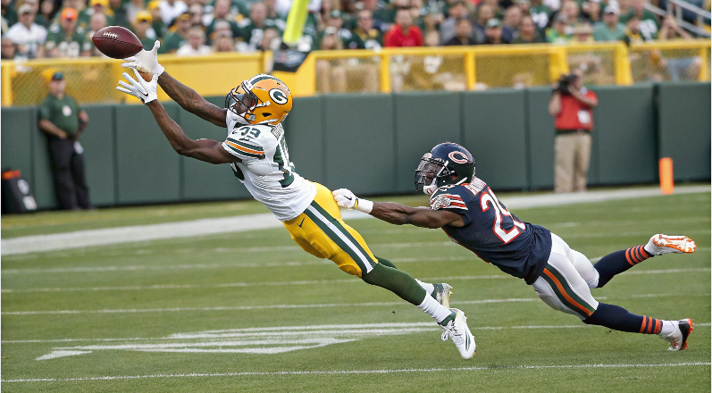 Davante Adams Takes a Swipe at the Bears